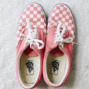 Pink Checkered VANS Women